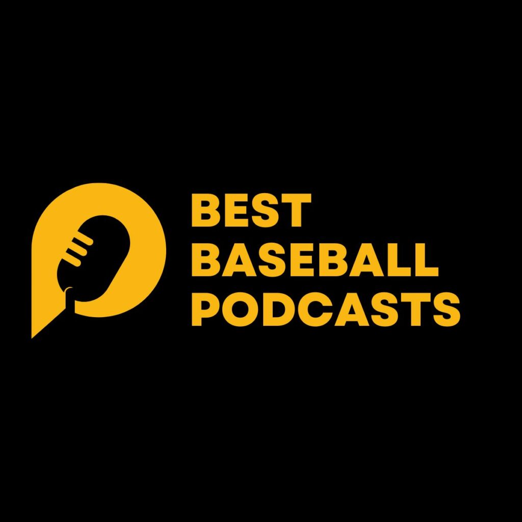Best baseball podcasts logo